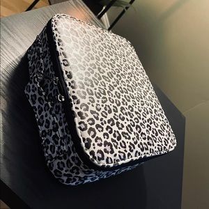 NEW! Pink Lily Cheetah Makeup Bag